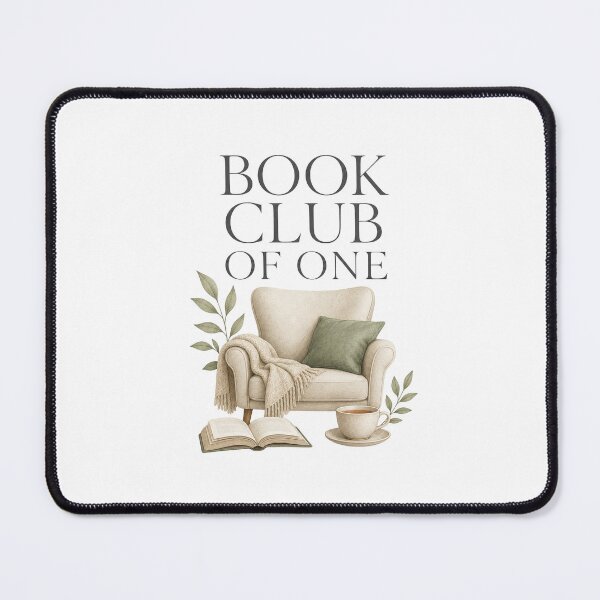 Item preview, Book Club Of One - Bookish Reading Design designed and sold by GoverArt.