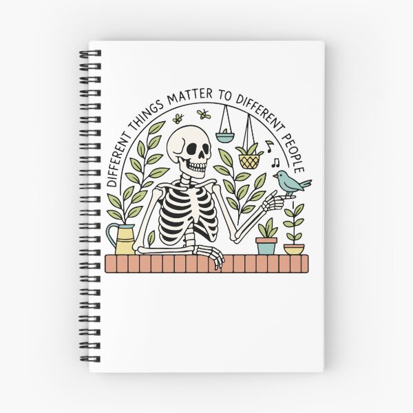 Item preview, Funny Gardening Skeleton with Bird designed and sold by NightSpell.