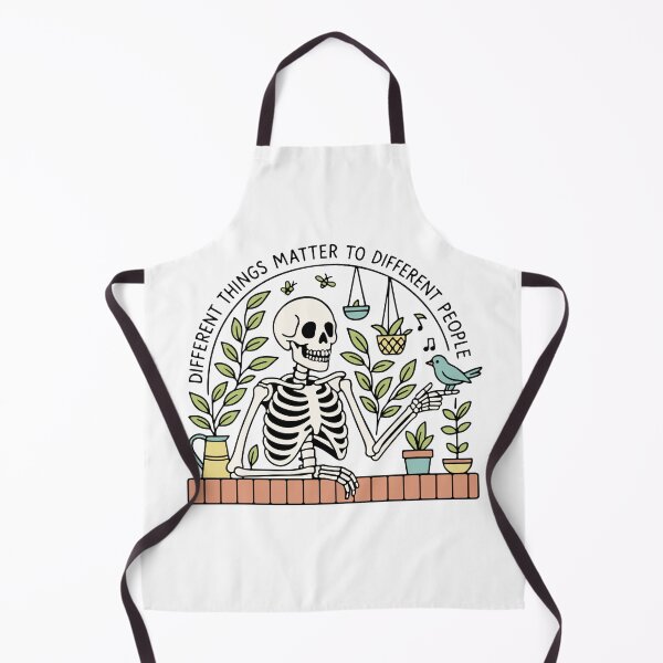 Item preview, Funny Gardening Skeleton with Bird designed and sold by NightSpell.