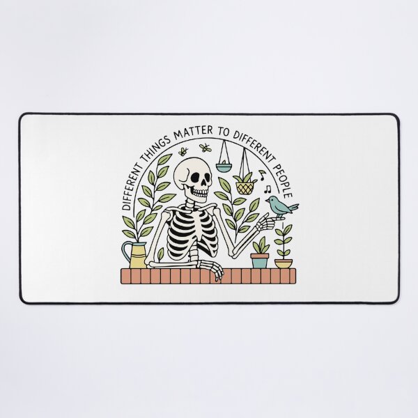 Item preview, Funny Gardening Skeleton with Bird designed and sold by NightSpell.