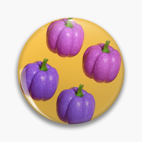 Item preview, Vibrant Purple Pumpkins Digital Autumn Botanical Art designed and sold by colorful-white.