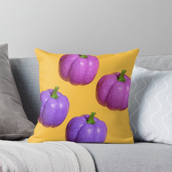 Item preview, Vibrant Purple Pumpkins Digital Autumn Botanical Art designed and sold by colorful-white.