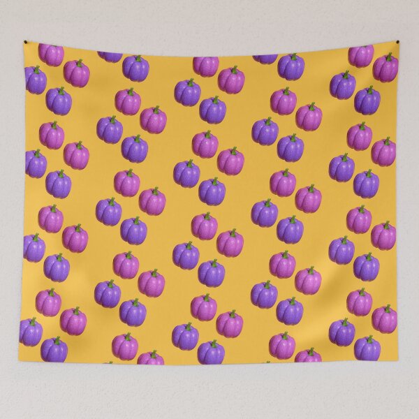 Item preview, Vibrant Purple Pumpkins Digital Autumn Botanical Art designed and sold by colorful-white.