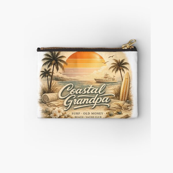 Item preview, Retro Coastal Grandpa Aesthetic Beach Sunset Surf Club Vintage Summer Art designed and sold by MartBook.