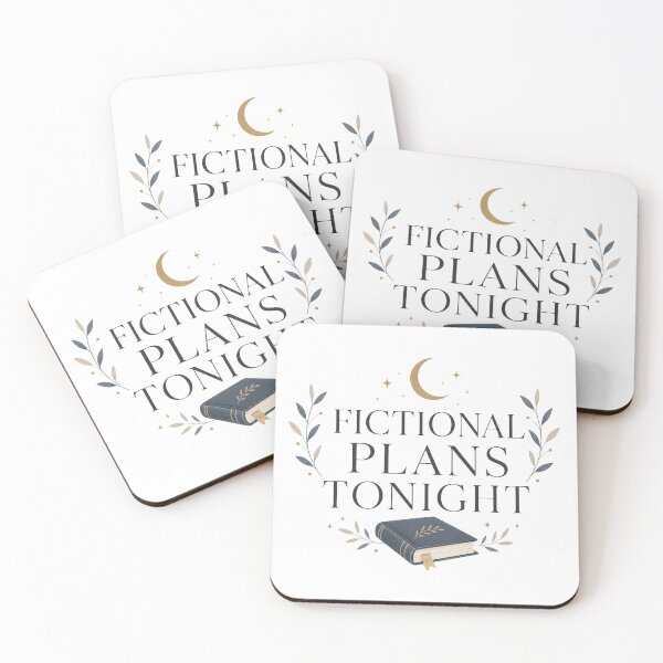 Item preview, Fictional Plans Tonight - Bookish Reading Design designed and sold by GoverArt.