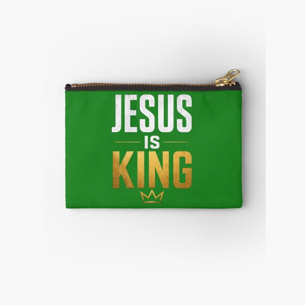 Item preview, Jesus Is King Typography | Hebrews 13:8 Christian Bible Verse | Minimalist Faith T-Shirt | Christian Gift | Worship Apparel designed and sold by Leefs.