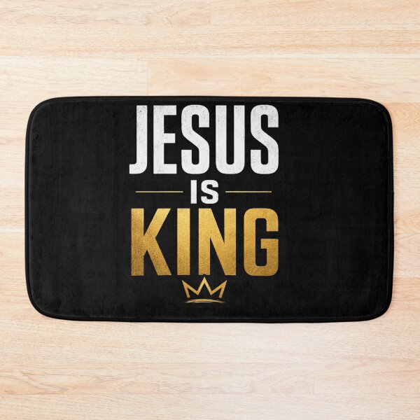 Item preview, Jesus Is King Typography | Hebrews 13:8 Christian Bible Verse | Minimalist Faith T-Shirt | Christian Gift | Worship Apparel designed and sold by Leefs.