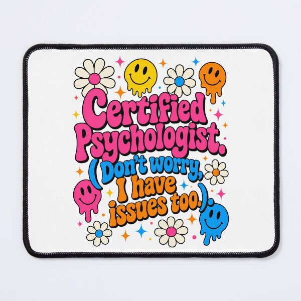 Item preview, Funny Dopamine Aesthetic Psychologist Therapy I Have Issues Too designed and sold by BeardWave.
