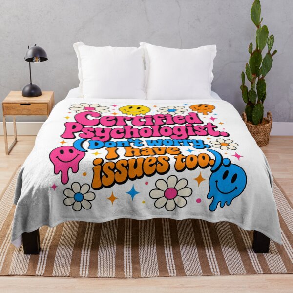 Item preview, Funny Dopamine Aesthetic Psychologist Therapy I Have Issues Too designed and sold by BeardWave.