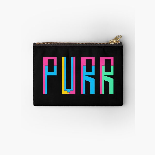 Item preview, Purr Typography Design – Bold Colorful Modern Lettering designed and sold by nimoxi.