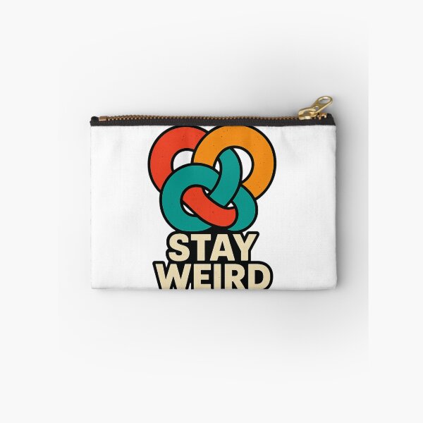 Item preview, Stay Weird - Retro Vintage 70's Interlocking Graphic designed and sold by SnD4U.