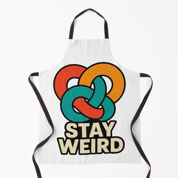 Item preview, Stay Weird - Retro Vintage 70's Interlocking Graphic designed and sold by SnD4U.