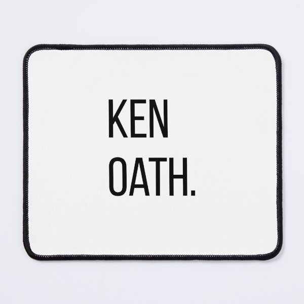 Item preview, Ken Oath. Funny Australian Slang T-Shirt | Minimalist Aussie Typography | Deadpan Humor Tee | Bold Statement Graphic designed and sold by OveloStudios.