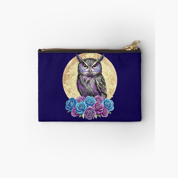 Item preview, Celestial Owl & Moon Roses | Witchy Watercolor Floral designed and sold by Starlett Designs.