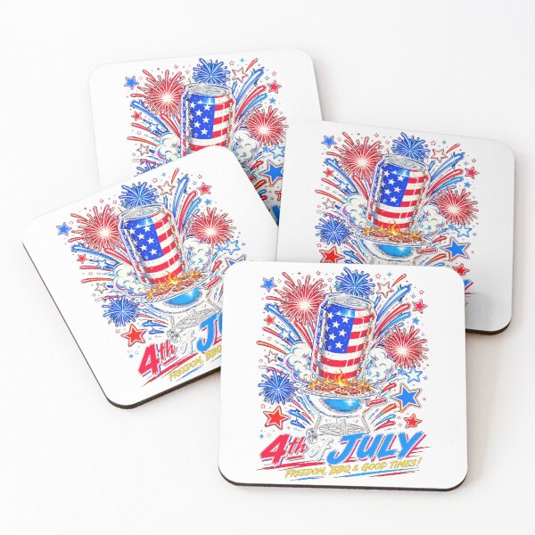 Item preview, Red, White, and Brew - 4th of July Celebration designed and sold by BeardWave.