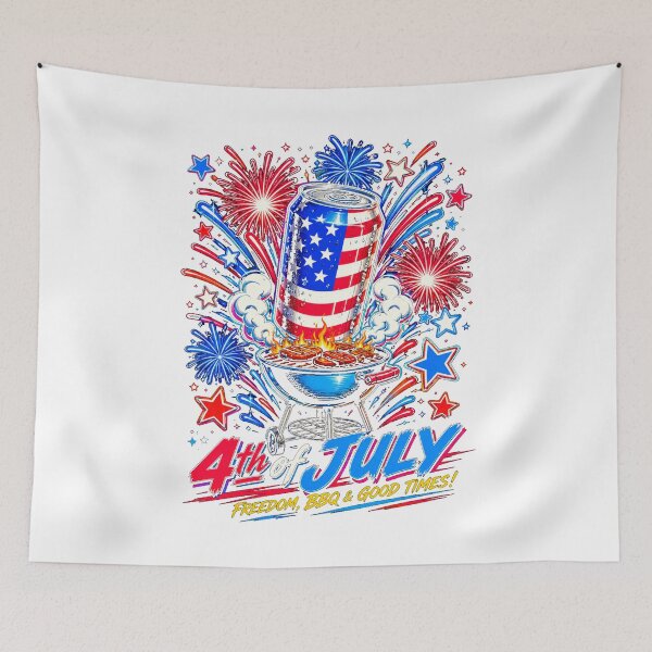 Item preview, Red, White, and Brew - 4th of July Celebration designed and sold by BeardWave.