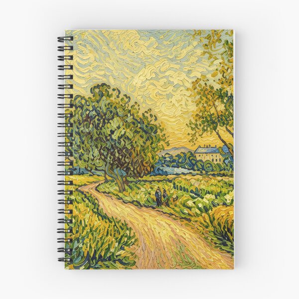 Item preview, Landscape at Twilight After Van Gogh designed and sold by Vicky Brago-Mitchell®.