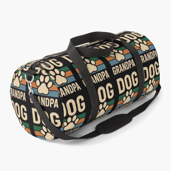 Item preview, Dog Grandpa Retro Sunset Dog Paw Print designed and sold by GiaoCalonas.