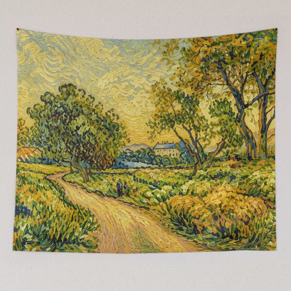 Item preview, Landscape at Twilight After Van Gogh designed and sold by Vicky Brago-Mitchell®.