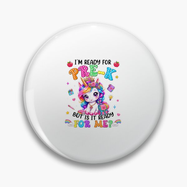 Item preview, I'm Ready for Pre-K Unicorn First Day of School Cute Rainbow Design designed and sold by kiralynstration.