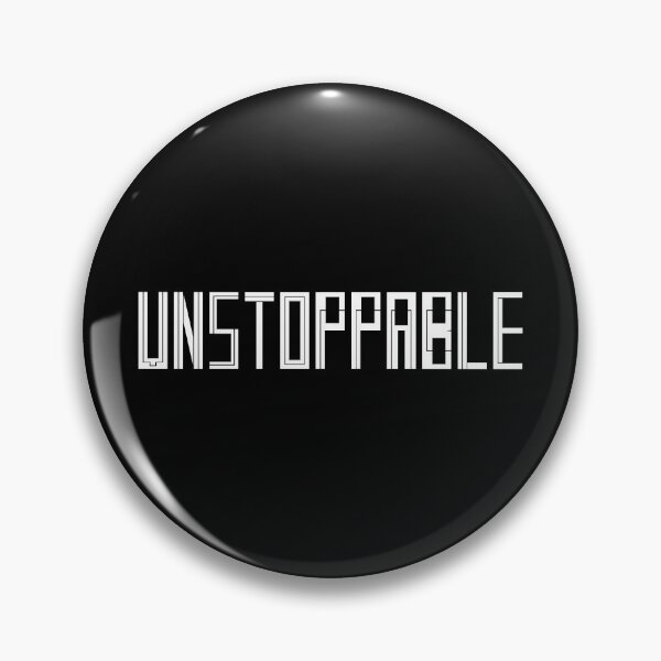 Item preview, Unstoppable White Typography, Bold Motivational Quote Graphic Tee designed and sold by nimoxi.