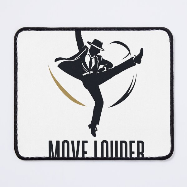 Item preview, Silhouette dancer performing dynamic jump. Stylized performer mid-air with dramatic pose. Bold movement concept for branding and design. designed and sold by Creative88Art.