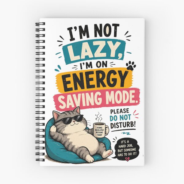 Item preview, Im Not Lazy Im on Energy Saving Mode designed and sold by FionasDesignsA1.
