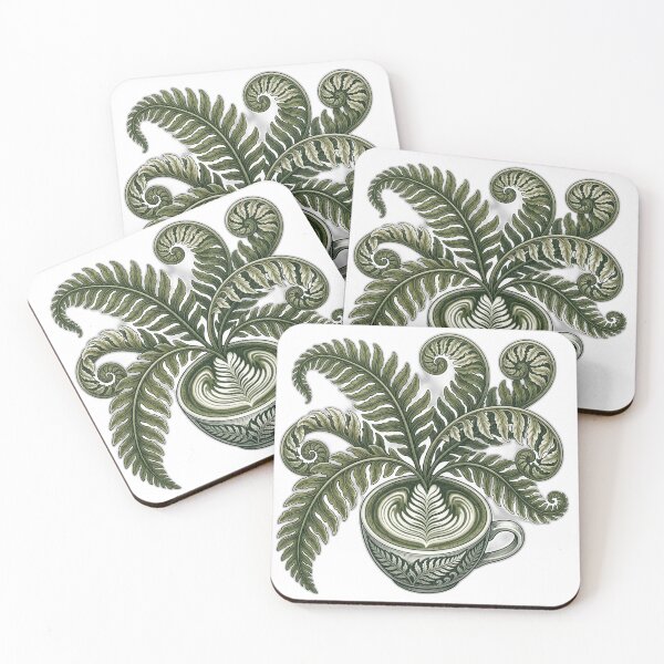 Item preview, Latte Art Rosetta Fern Plant designed and sold by ryanguas.