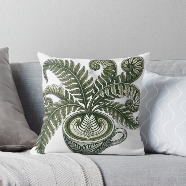 Item preview, Latte Art Rosetta Fern Plant designed and sold by ryanguas.