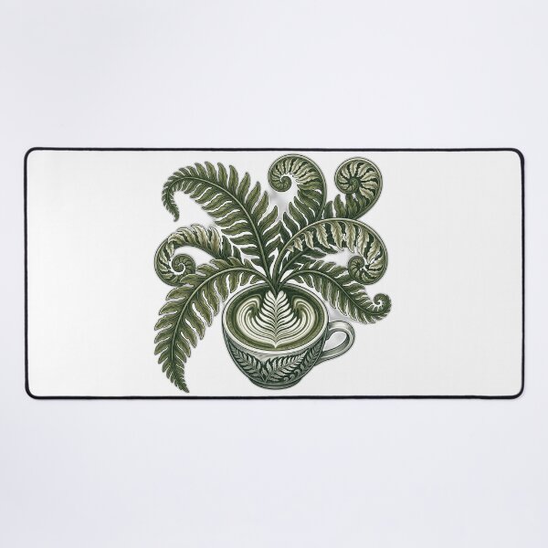 Item preview, Latte Art Rosetta Fern Plant designed and sold by ryanguas.