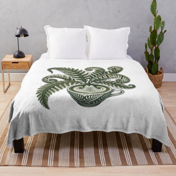 Item preview, Latte Art Rosetta Fern Plant designed and sold by ryanguas.