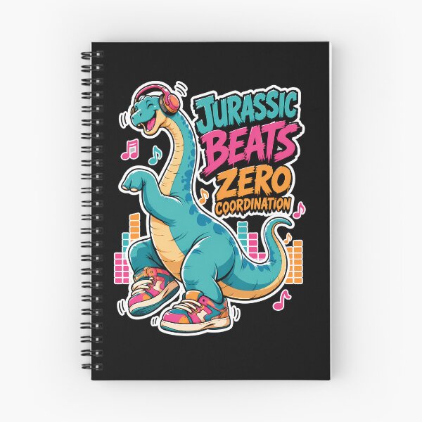 Item preview, Jurassic Beats Zero Coordination Dancing Brachiosaurus Music Design designed and sold by Tong4130.