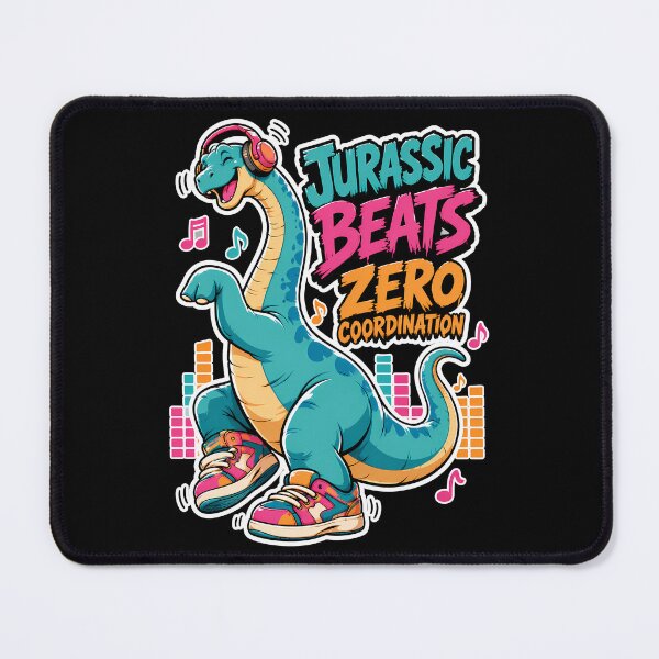 Item preview, Jurassic Beats Zero Coordination Dancing Brachiosaurus Music Design designed and sold by Tong4130.