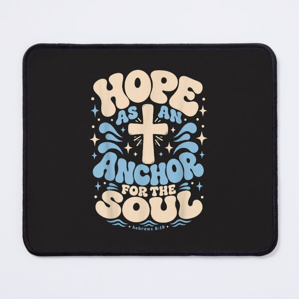 Item preview, Hope As an Anchor Hebrews 6:19 Christian Bible Verse Vintage Design designed and sold by kiralynstration.