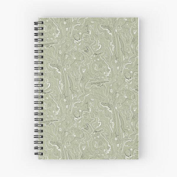 Item preview, Green, white and black lines designed and sold by byArtistandMuse.