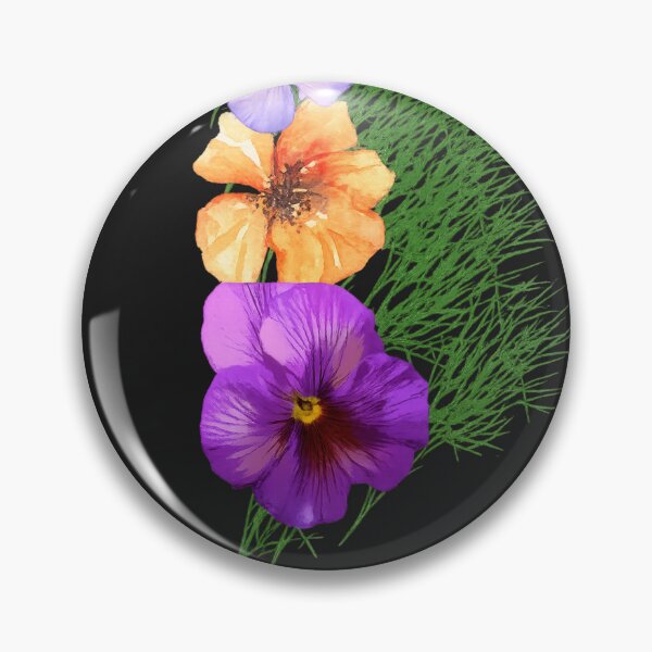 Item preview, Colorful Watercolor Floral Stack  designed and sold by EdgeSphere.