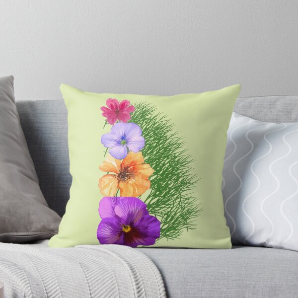 Item preview, Colorful Watercolor Floral Stack  designed and sold by EdgeSphere.