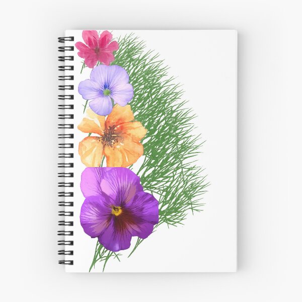Item preview, Colorful Watercolor Floral Stack  designed and sold by EdgeSphere.