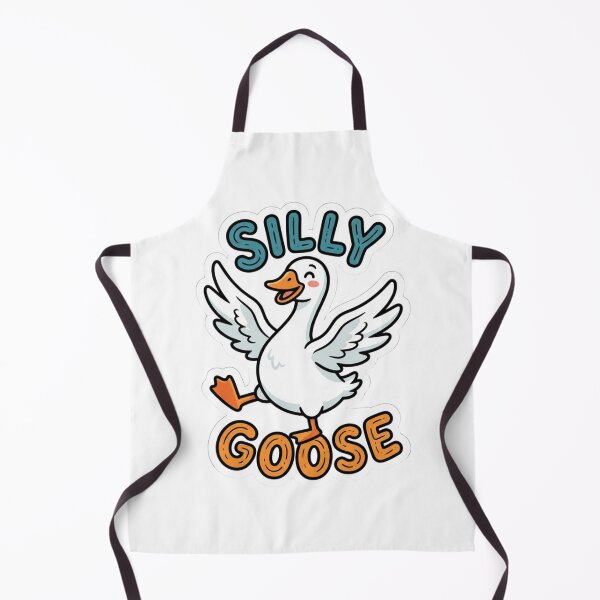 Item preview, Silly Goose Cute Cartoon Funny Whimsical Duck Meme Art designed and sold by raedattia.