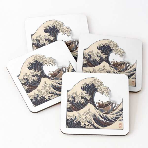 Item preview, Third Wave Coffee Great Wave designed and sold by ryanguas.