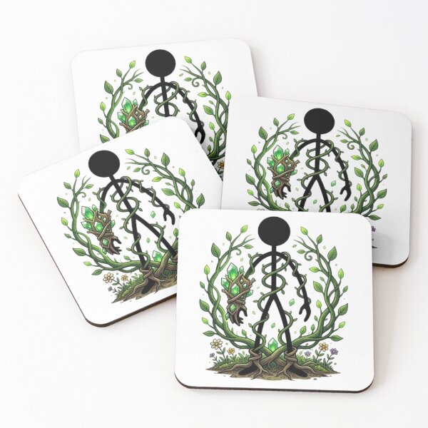 Item preview, Nature Crystal Stickman Druid designed and sold by Interactive-Art.