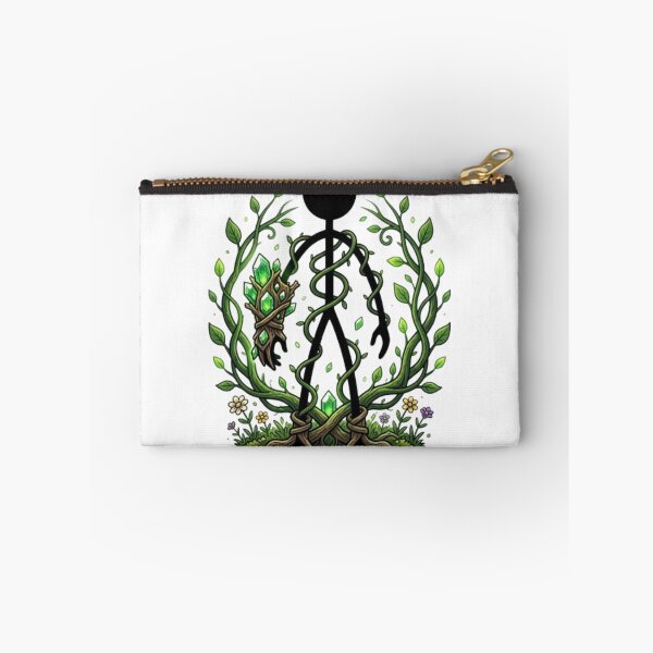 Item preview, Nature Crystal Stickman Druid designed and sold by Interactive-Art.