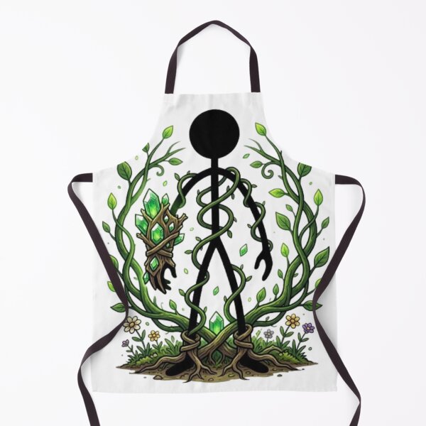 Item preview, Nature Crystal Stickman Druid designed and sold by Interactive-Art.