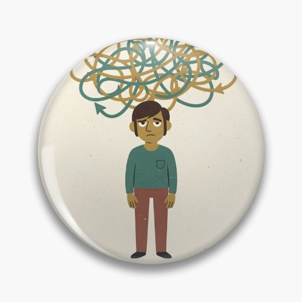 Item preview, Certified Overthinker designed and sold by PictorialWhimsy.