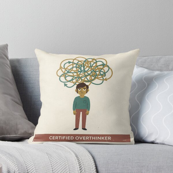 Item preview, Certified Overthinker designed and sold by PictorialWhimsy.