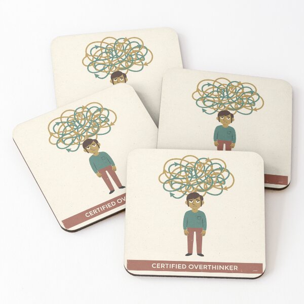 Item preview, Certified Overthinker designed and sold by PictorialWhimsy.