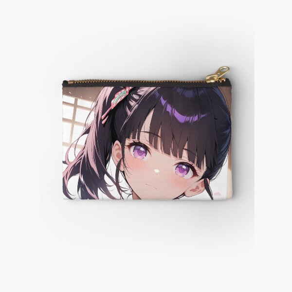 Item preview, Kanao Tsuyuri Demon Slayer Cherry Blossom Window Light Butterfly Pose designed and sold by JohnEllisa.