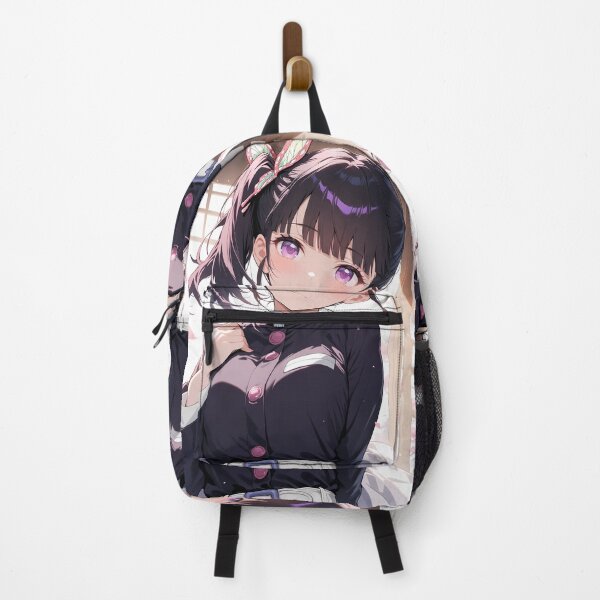 Item preview, Kanao Tsuyuri Demon Slayer Cherry Blossom Window Light Butterfly Pose designed and sold by JohnEllisa.