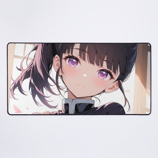Item preview, Kanao Tsuyuri Demon Slayer Cherry Blossom Window Light Butterfly Pose designed and sold by JohnEllisa.