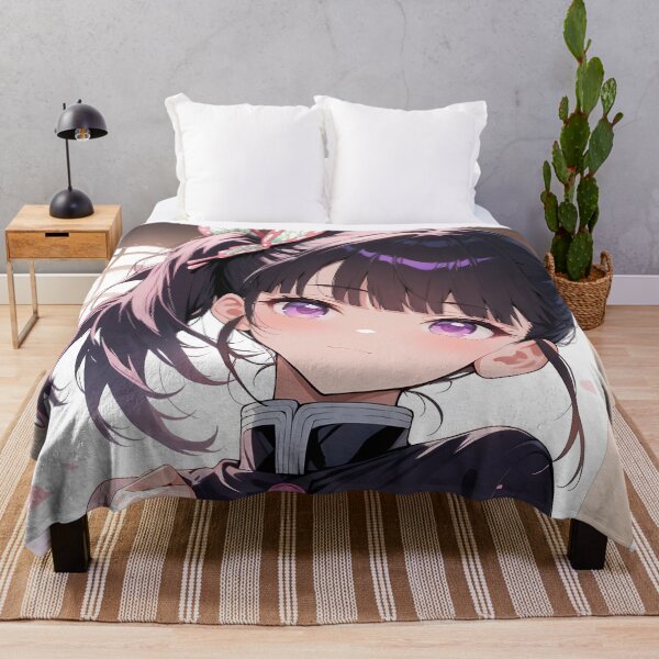 Item preview, Kanao Tsuyuri Demon Slayer Cherry Blossom Window Light Butterfly Pose designed and sold by JohnEllisa.